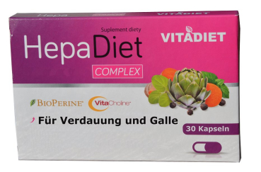 Kräuterkapsel für Galle und Verdauung, Fettverdauung, 30 Stück, 7 Inhaltstoffe