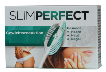 Slim perfect, combination tablets, 60 pieces for losing weight and for hair, skin, nails, intensifying metabolism, for strong hair, skin, nails, herbal ingredients