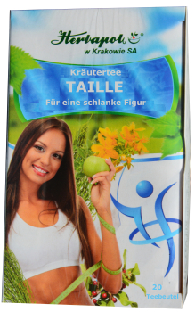 Waist - herbal tea for a slim figure, tea bags, 25 x 2g