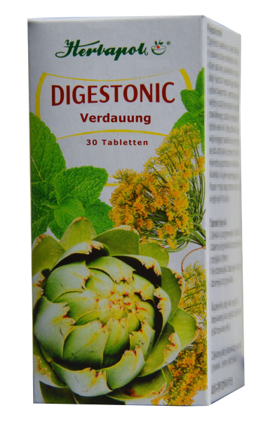 Digestonic - Herbs for digestion, digestive disorders, digestion problems, bloating, abdominal pain, for digestion, 30 tablets