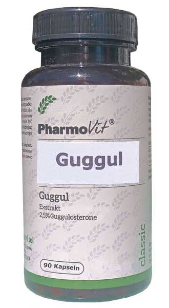 Guggul Extrakt standarisiert, 60 Kapseln, bei Arthritis, Rheuma, Gelenkschmerzen, Zysten, Pickel, Hautunreinheiten, hohem Zuckerspiegel