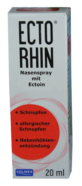Nasenspray bei Allergie, Heuschnupfen, Schnupfen mit Ectoin, 20ml, unterstützend bei Nebenhöhlenentzündung