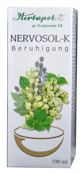 Nervosol, Tropfen 100ml, bei Stress, Unruhe, entspannen, beruhigen, beheben Schlafstörungen, stressbedingte Verdauungsbeschwerden mit Baldrian, Melisse, Hopfen, Lavendel, Engelwurz, zum einschlafen