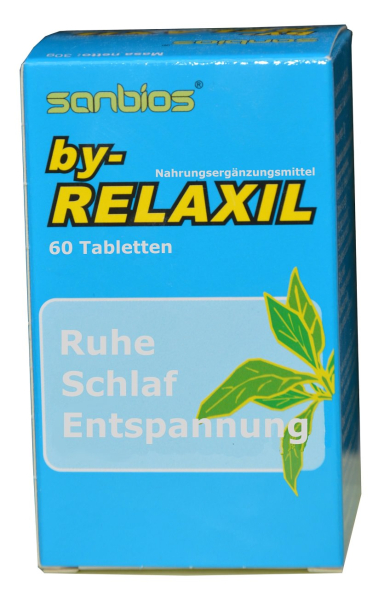 By-Relaxil, 60 Tabl. 5 beruhigende Kräuter, Stress Balance, Entspannung