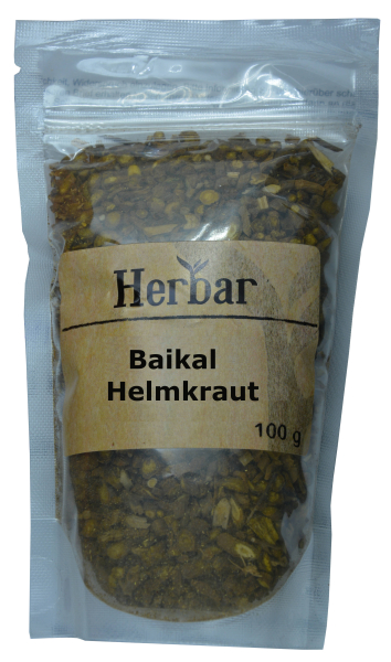 Baikal skullcap, roots, dried, 100g fight viruses, bacteria, fungi, lower blood sugar, blood pressure, thin the blood, prevent blood clots Herbag species