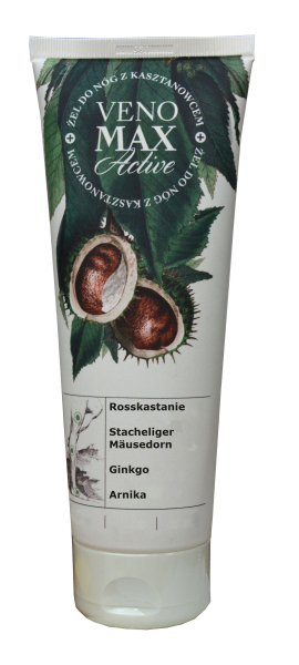 gel for the legs, 150ml with horse chestnut and 3 other herbs, with venous weakness, bruises, remedies swelling, pain, improves the blood circulation