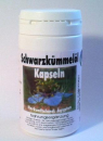 Schwarzkümmelöl, 90 Kapseln – unterbricht allergische Reaktion jeder Art,  lindert Neurodermitis und Schuppenflechte, Ekzeme, Hautbeschädigungen, entzündlich-rheumatische Arthritis, Schmerzen, stärkt Immunsystem