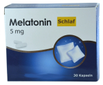 Melatonin, 5mg mit Magnesium und Vitamin B6, 30 Kapseln, bei Schlafstörungen, verkürzt Einschlafzeit,